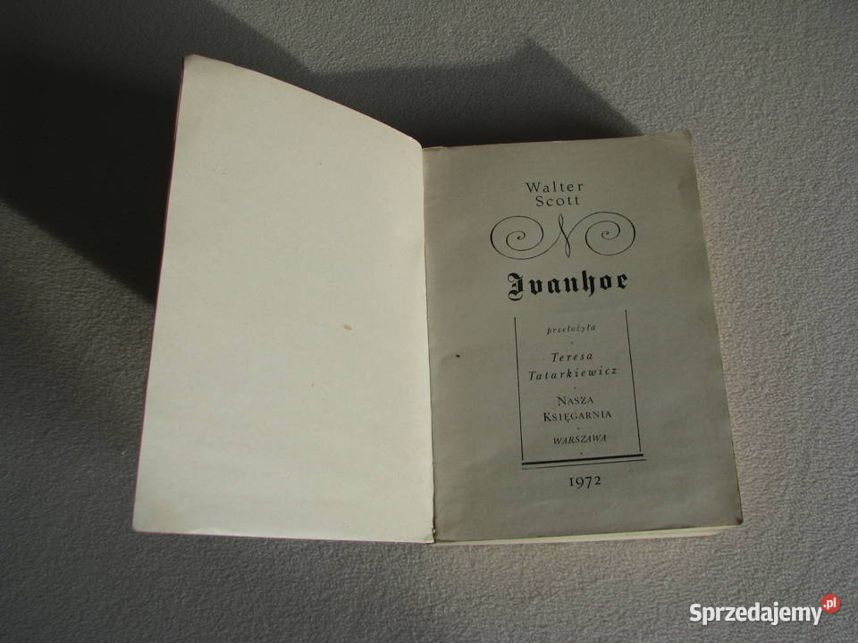 Ivanhoe Walter Scott miękka