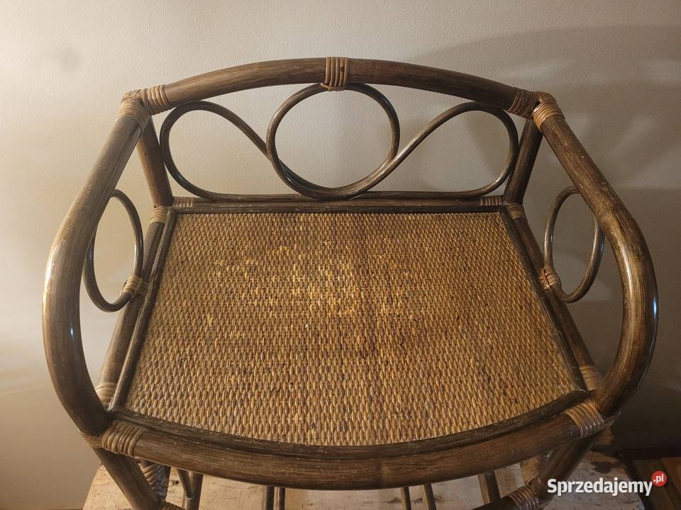 Szafka mebel rattanowy vintage Osielsko