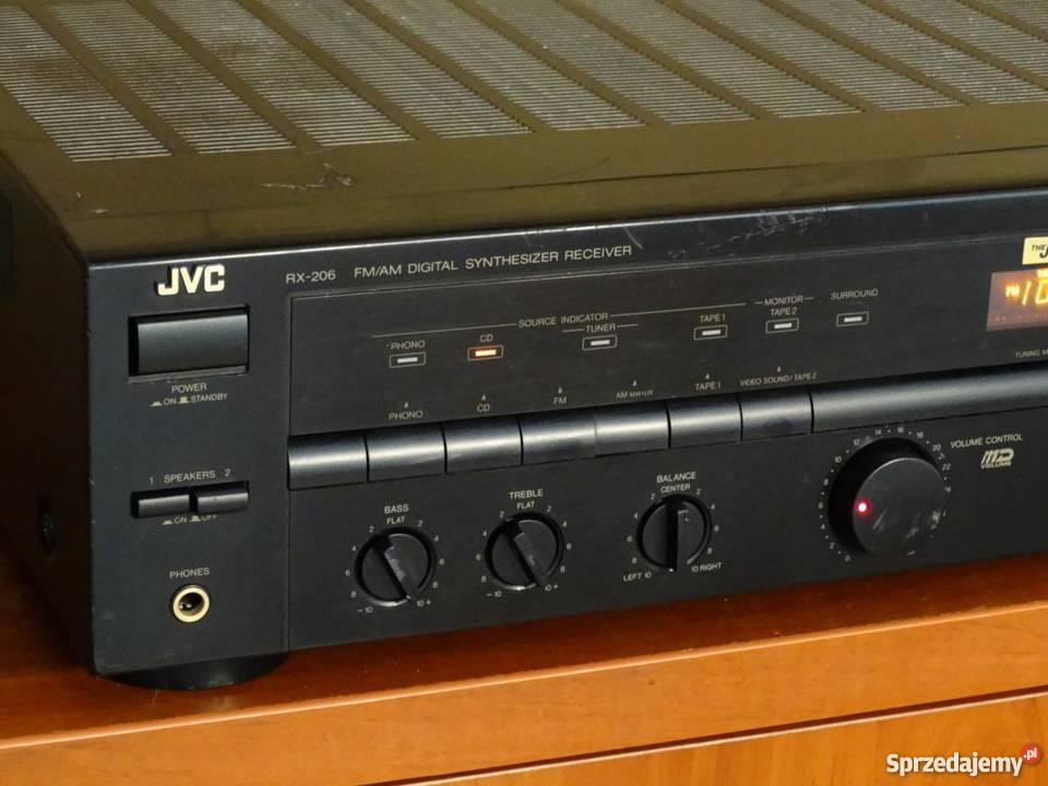 jvc rx 206 digital synthesizer receiver