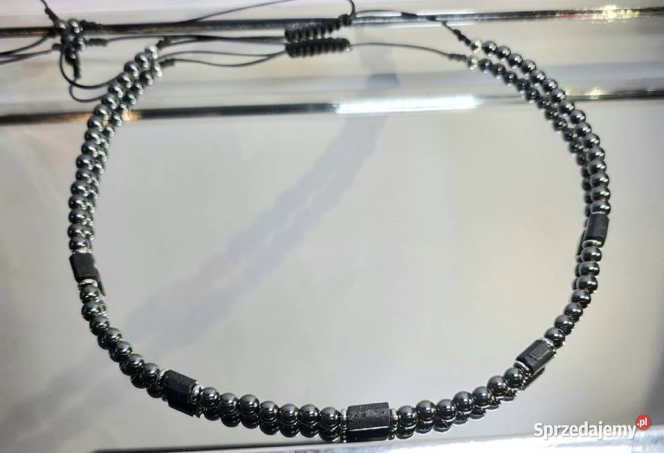 NASZYJNIK KAMIEŃ NATURALNY SUROWY TURMALIN Katowice