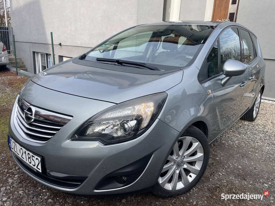 Opel meriva 17 cdti 2011 pół skóra Alu poduszka powietrzna Złotoryja