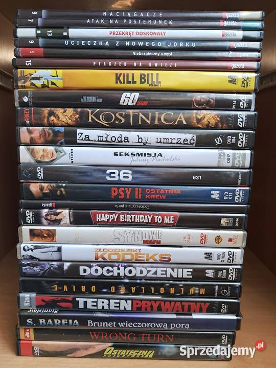 Filmy na płytach DVD Gdańsk