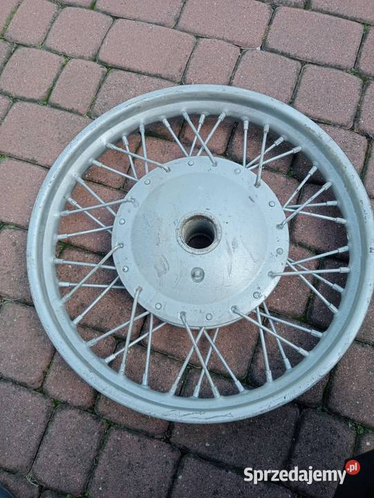 Stare koło motocyklowe WSK Junak Dniepr K750 Motocyklowe Ogrodzieniec