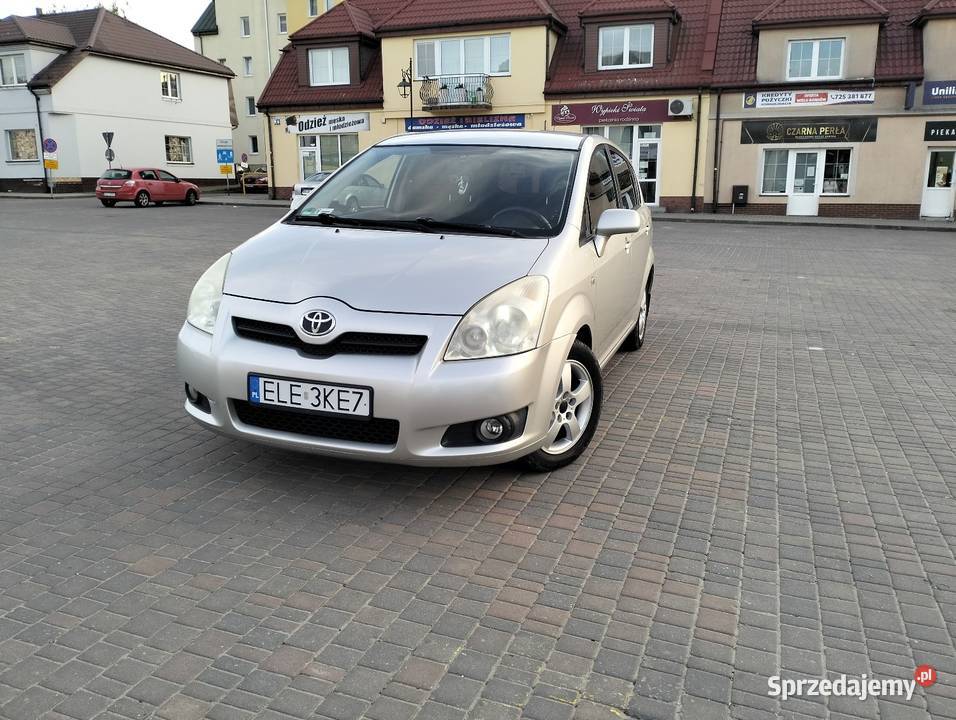 Toyota Corolla Verso 7 osób Hatchback Corolla Verso Łęczyca