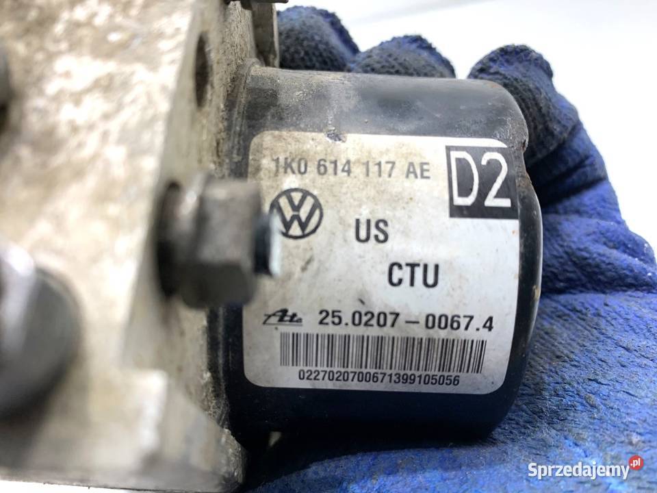 POMPA ABS VW GOLF V 1K0614117AE 14 122 0709 Układ ABS i ESP