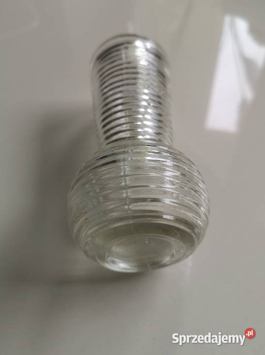 Wazon Huta szkła Prądniczanka PRL vintage Toruń