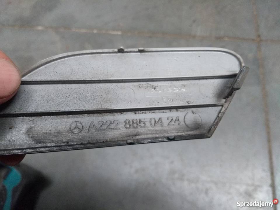 Mercedes W222 SKlasa zaślepka zderzaka tył