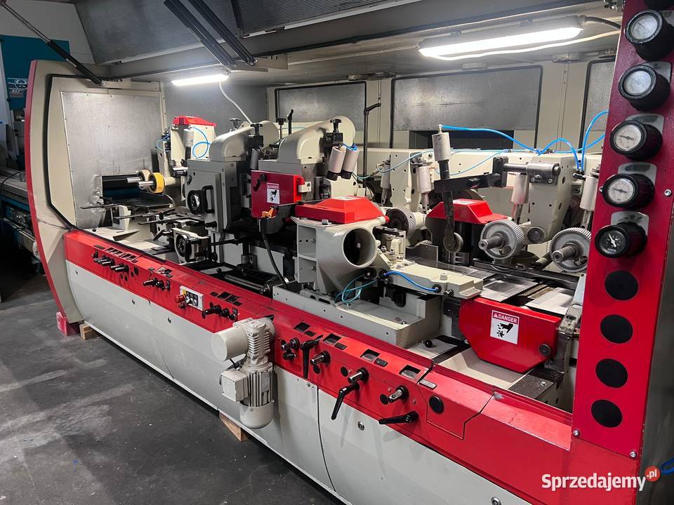 Strugarka czterostronna Weinig Hydromat 23 Produkcja małopolskie Juszczyn