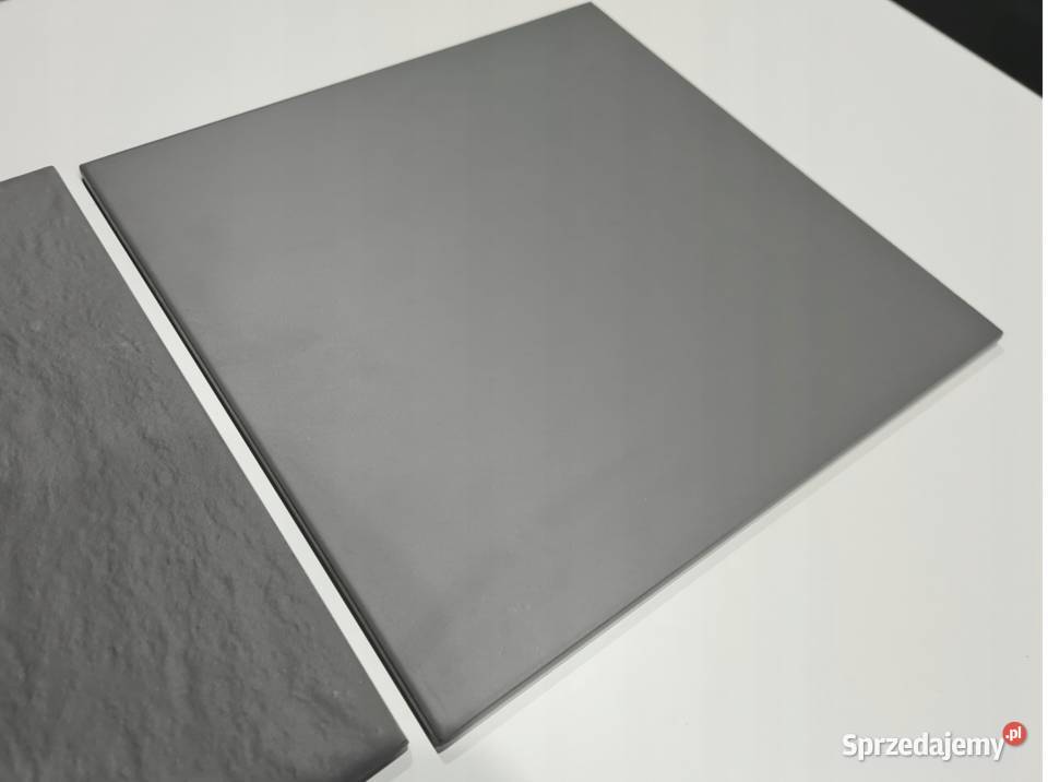 Płytki GRES techniczny TECHNO NERO UNI R11 R9 Opoczno