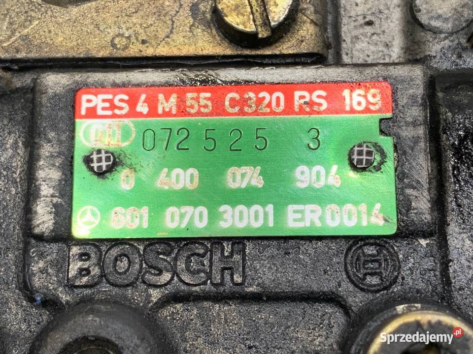 POMPA WTRYSKOWA MERCEDES W201 0400074904 20 75 sprzedam