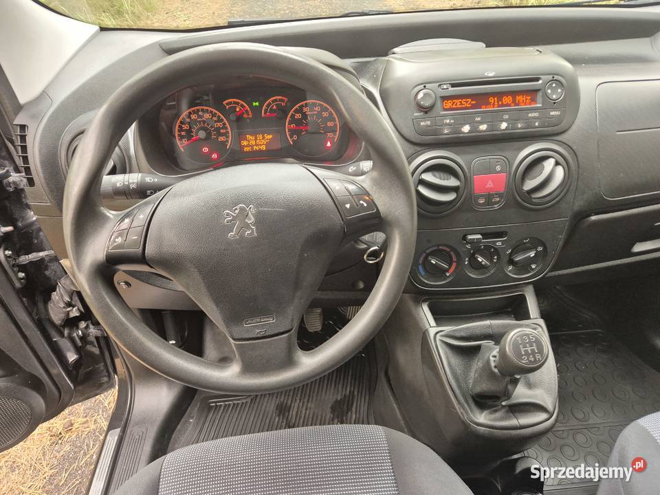 Peugeot Bipper 13 HDI 2011r Klimatyzacja Rok produkcji 2011 Skierniewice