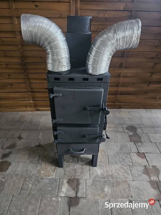 Piec nadmuchowy 16 kW Gruba blacha 8 mm Sprawny Kotły i Piece CO łódzkie