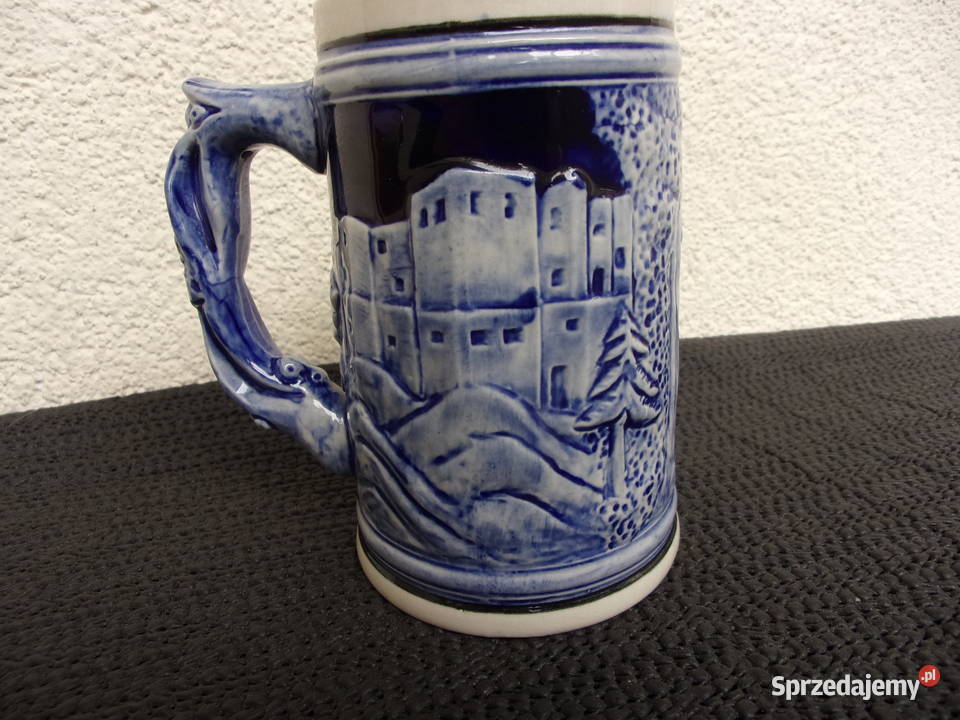 Stary Holenderski kufel porcelanowy lekki Porcelana i szkło Warszawa