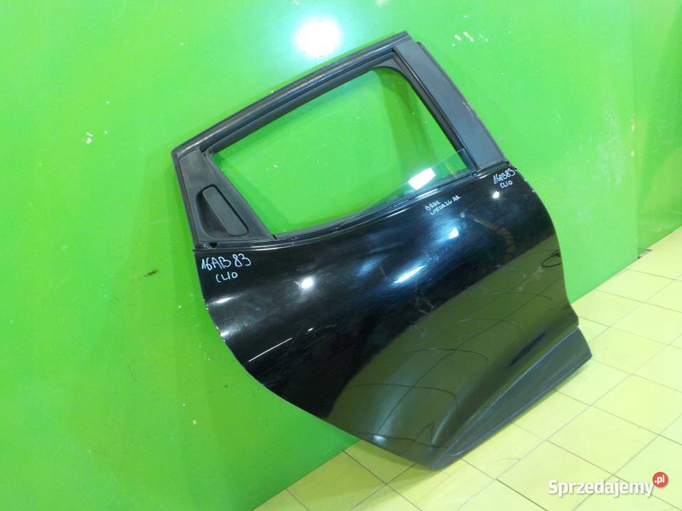 RENAULT CLIO IV 09 TCE 13r HB 5D drzwi prawe tyl Drzwi Suków