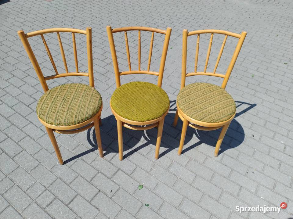 Krzesło PRL Thonet Fameg Radomsko lata 60 Urząd Gdynia