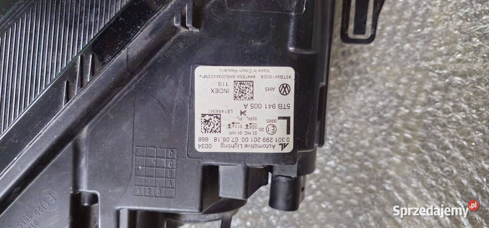 Vw Touran 5T lewa lampa 5TB941005A Przygodzice
