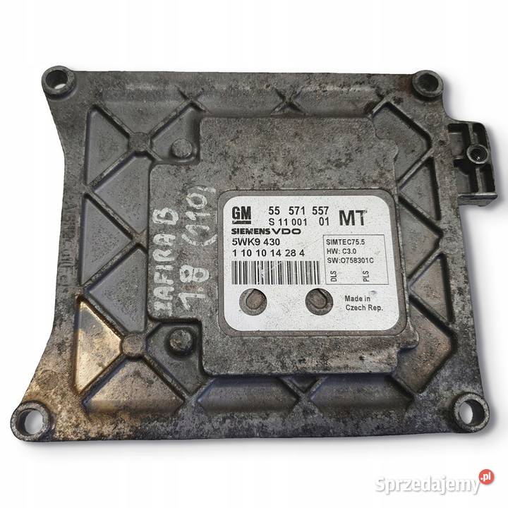 Opel Zafira B 18 16V STEROWNIK SILNIKA komputer lubelskie Chełm