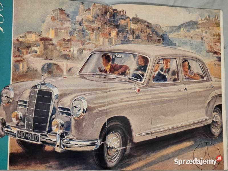 MERCEDES Ponton Książka Serwisowa Historyczna i
