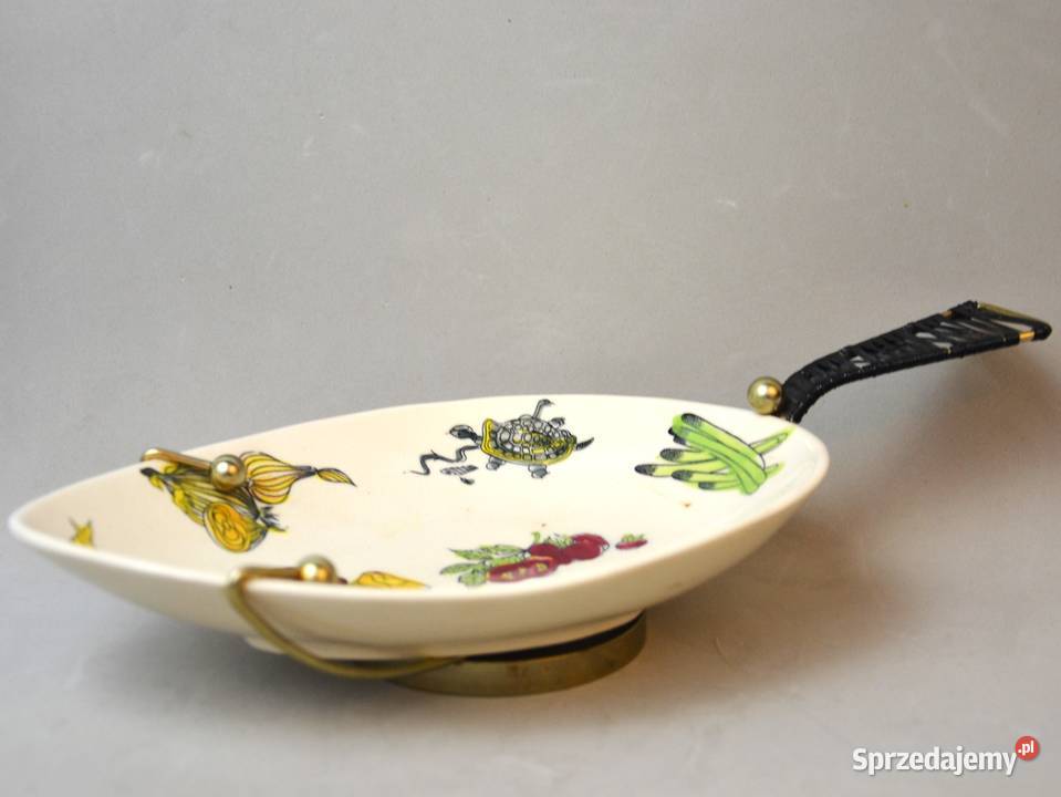 Vintage paterka miseczka podgrzewacz Francja Porcelana i szkło mazowieckie Pomiechówek