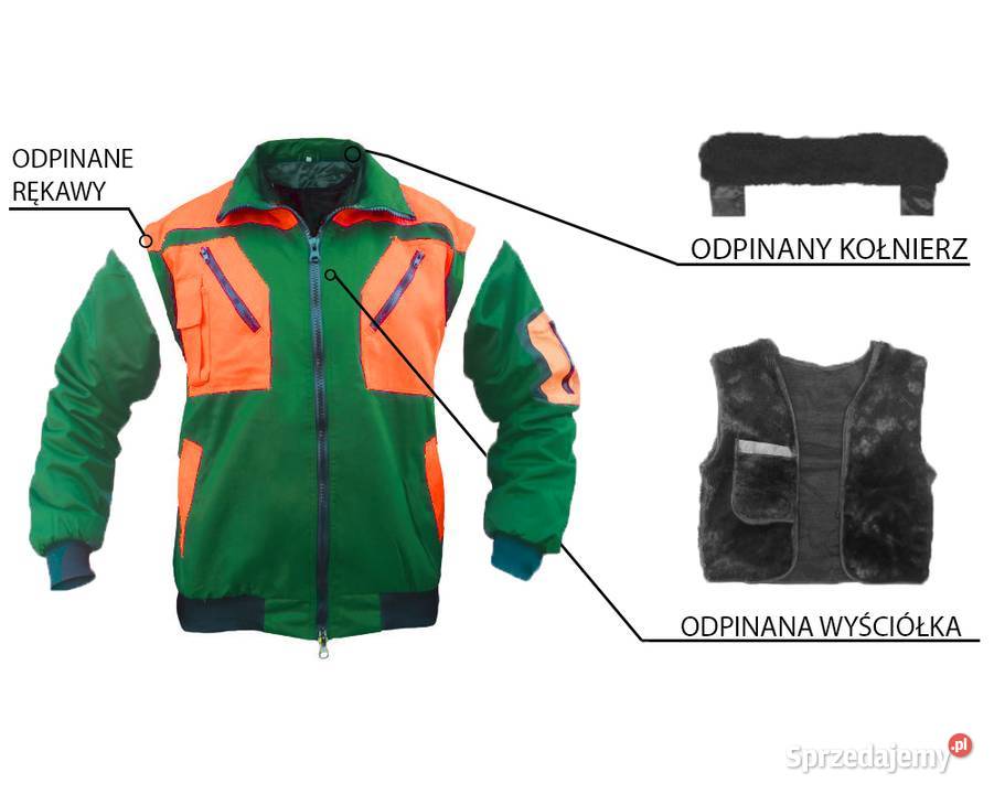 Zestaw Cordflex pracownika leśnego CAŁOROCZNY Dzierżoniów