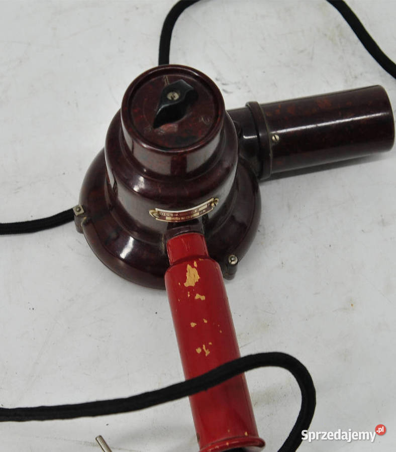 Kultowa Suszarka Bakelitowa FN Vintage PRL Wieliczka