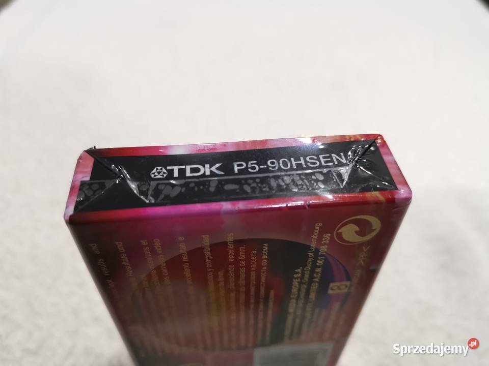 Kaseta TDK 8mm HS 90 minut Grudziądz sprzedam