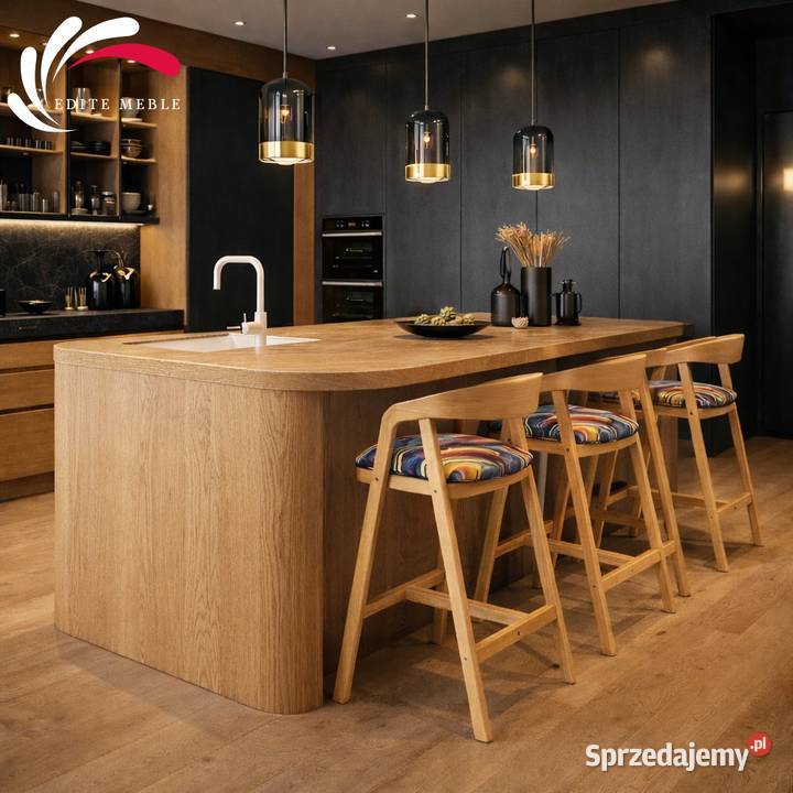 Hoker Krzesło Barowe Marmur Galaktyka KB12 sprzedam