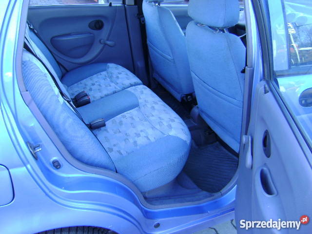 Daewoo Matiz Ładny IMPULS 2002 Wspomaganie immobilizer Wojkowice
