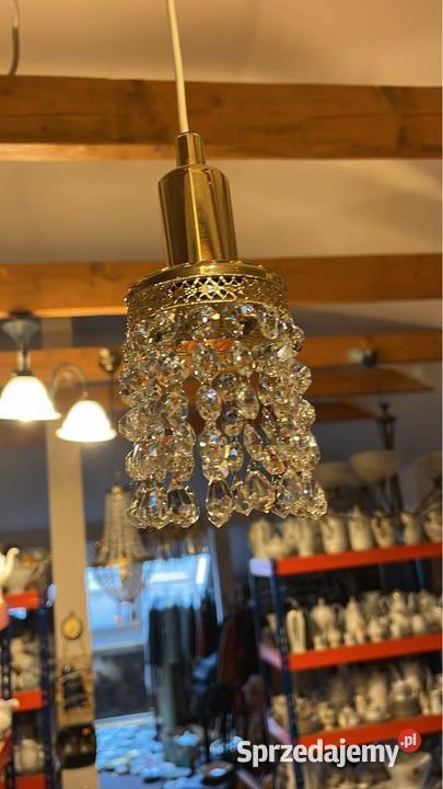Wiszaca lampa kryształowa Gdańsk