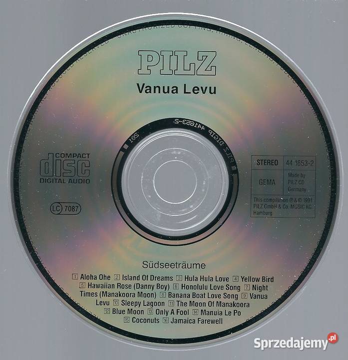 CD Vanua Levu Sudsee Traume 1991 pop Brwinów