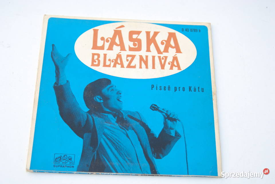 Stara płyta winylowa Karel Gott Lska blzniv 69
