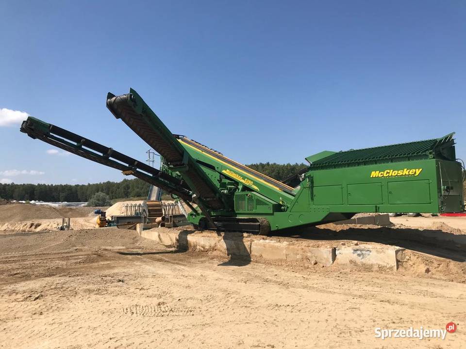 Mobilny przesiewacz McCloskey s190 na mokro Rok produkcji 2012 Kołodziejewo