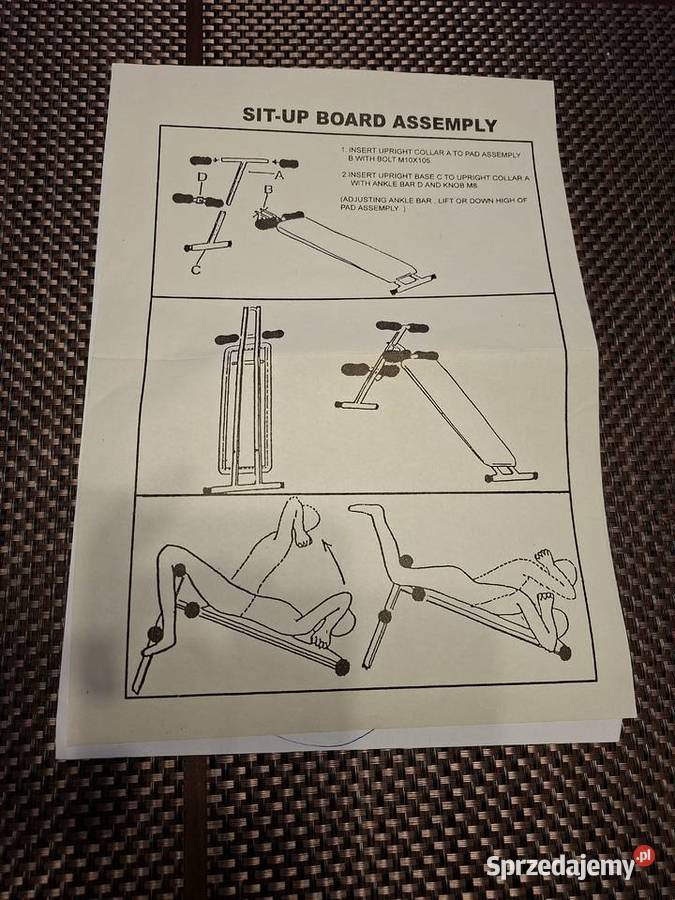 Ławeczka do ćwiczeń Ciechanów