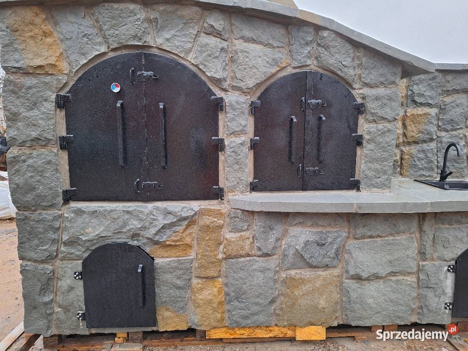 Wędzarnia grill murowany z kamienia Kielce