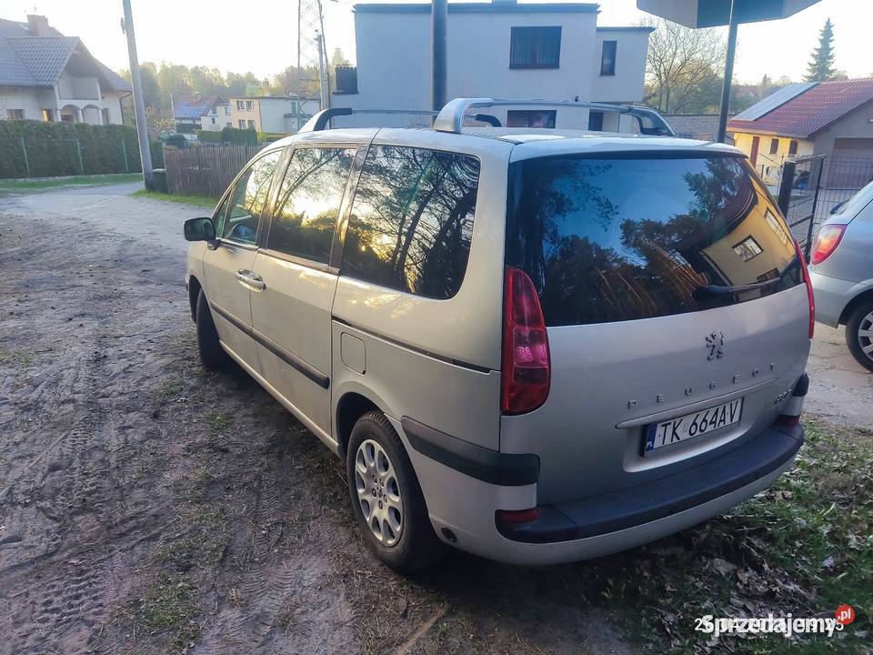 Peugeot 807 20 automat 2003r LPG STAG 8 osób czujnik deszczu 807