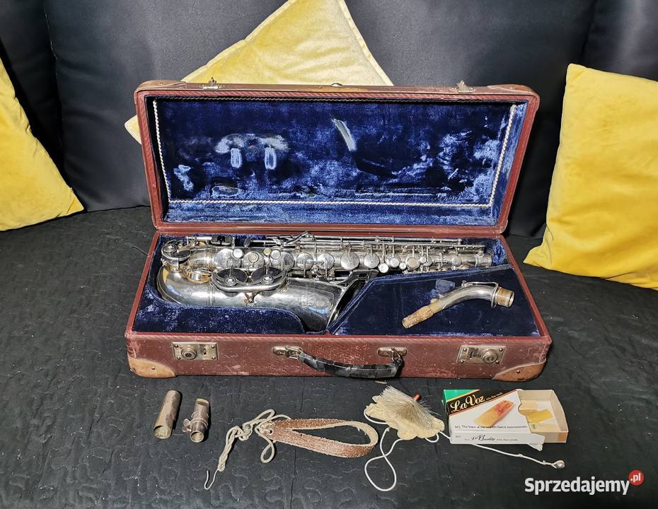 Saksofon altowy Weltklang z ustnikiem B&S