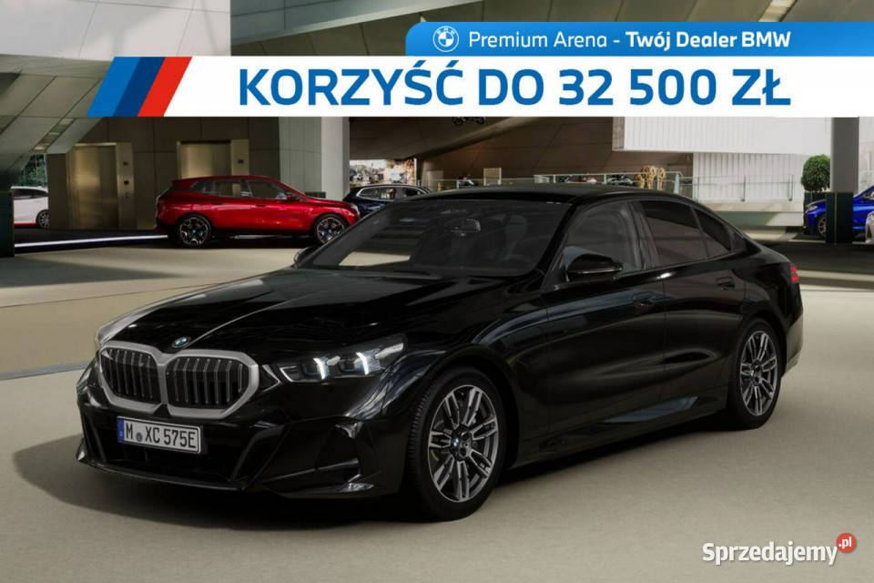 BMW 550 550e xDrive Sedan DEMO G60 2023 kamera cofania łódzkie Łódź