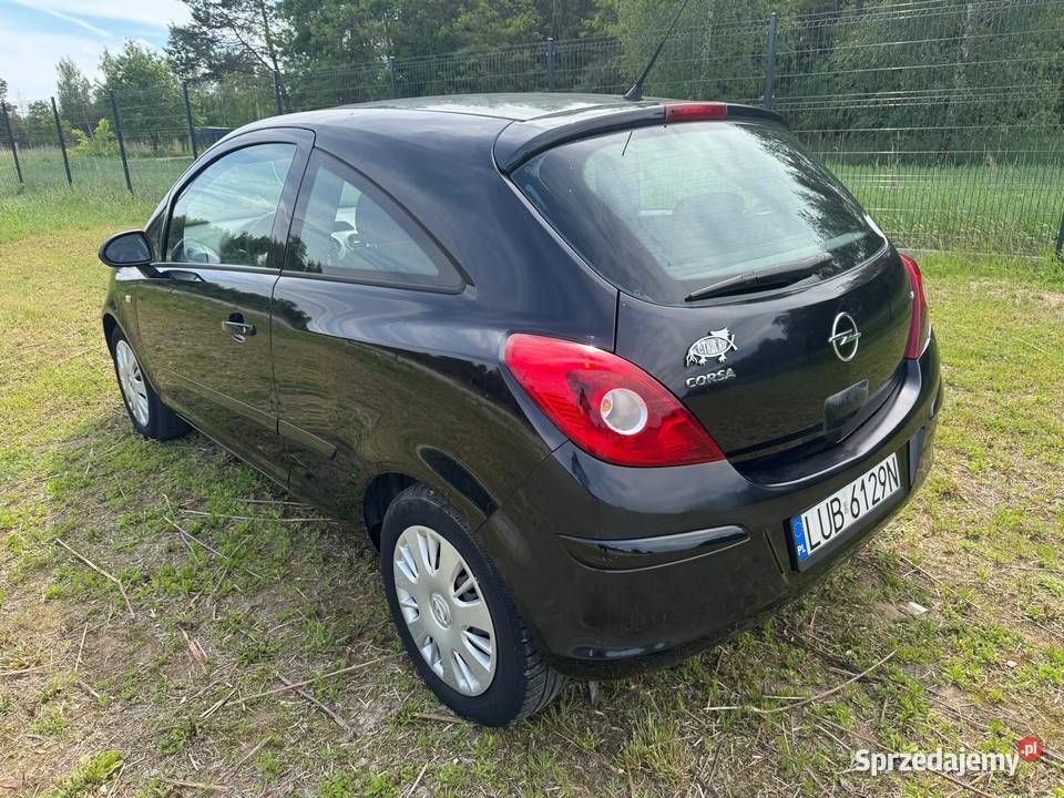 Opel Corsa D 2007 12 benzyna 80 klima tempomat Corsa Lublin sprzedam