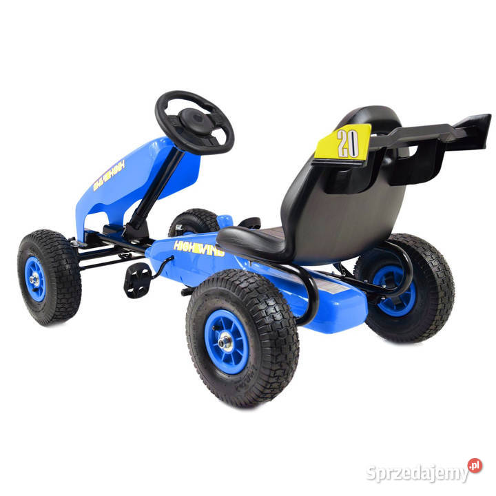 BAWIBUS pojazd GOKART NA PEDAŁY pompowane koła Myszków