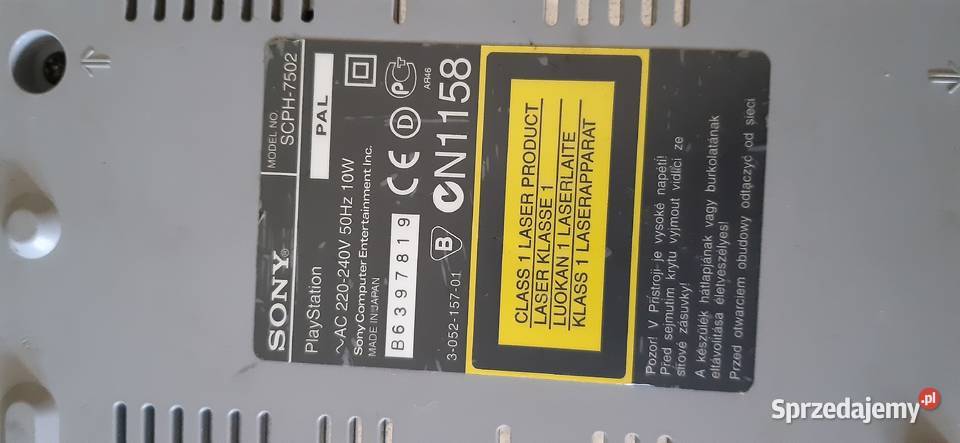 Playstation 1 mod chip bez kontrolerów SCPH7502 Pozostałe
