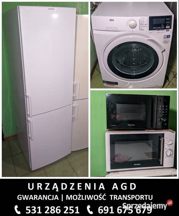 Sprzęt AGD używany Gwarancja Dowóz Nowa dostawa Dobrzyń nad Wisłą
