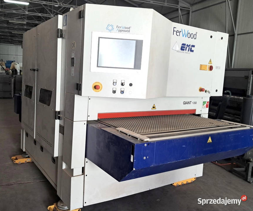 Szczotkarka EMC do strukturyzacji Produkcja