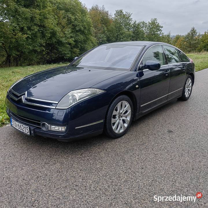 Citroen C6 30 HDi V6 240 Niebieski metalik 275KM Dobczyce sprzedam