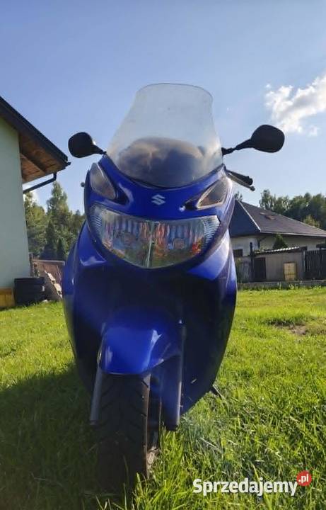 Suzuki Burgman 125 43001km mazowieckie Wiązowna