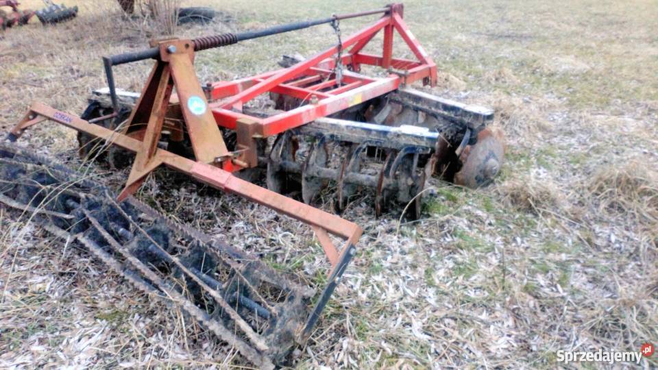 Talerzowka 24 m z wałem stan nieuszkodzony Agregaty Mełgiew