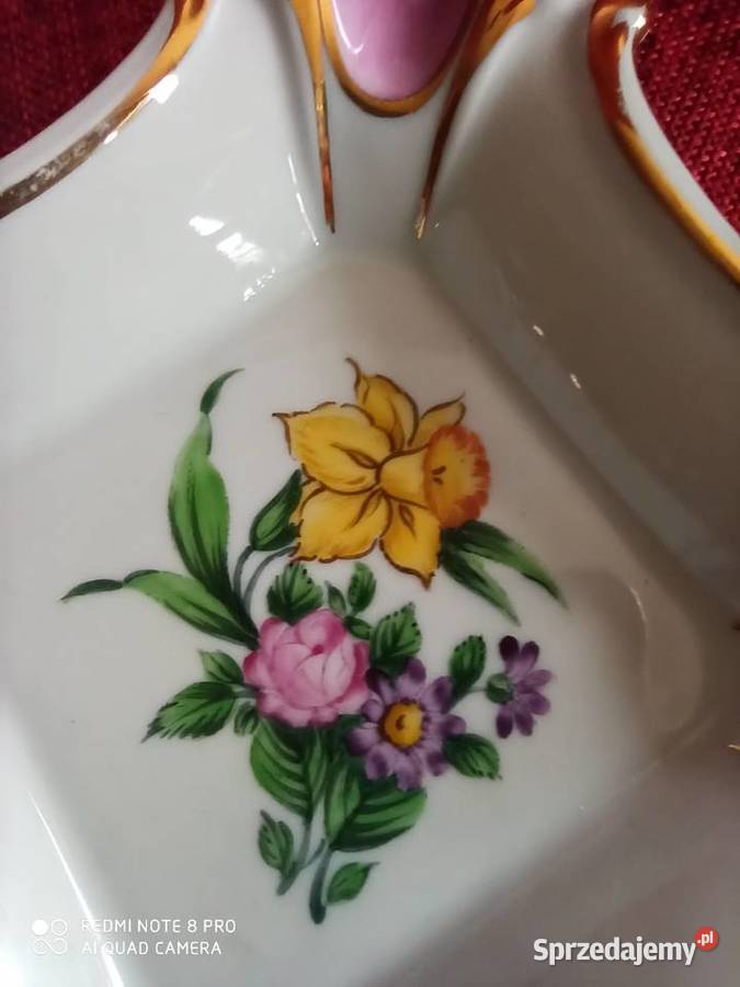 Popielniczka porcelanowa Syg PM 2437 Ręcznie Gdańsk