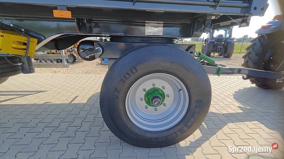 Przyczepa rolnicza 10 ton Caselli mocna i nieuszkodzony Rząśno