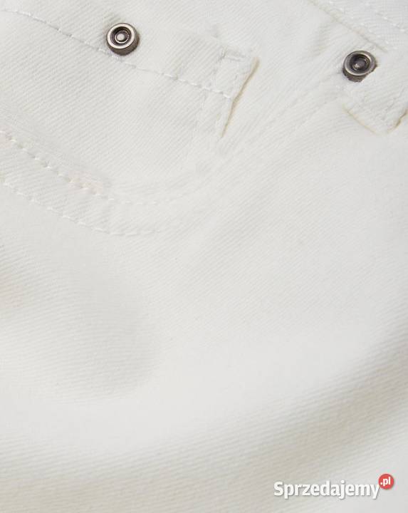42 Spodnie Jeansy Simply Be białe Denim Spodnie Gaszowice