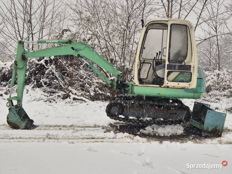 Koparka KOMATSU PC30 Koparki Małuszyn sprzedam