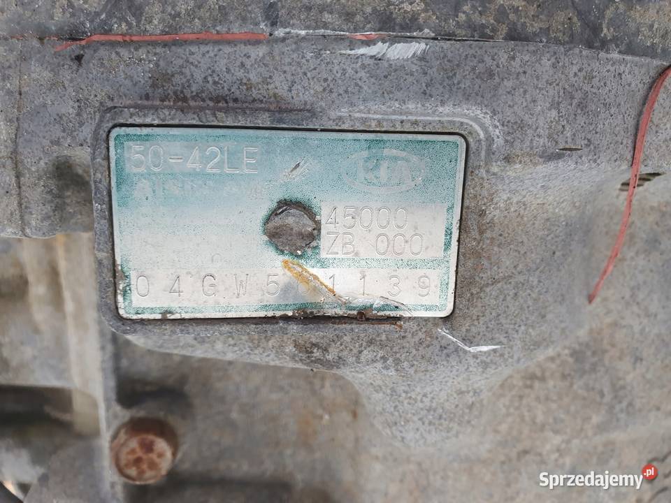 Kia Carnival 29 CRDI AUTOMATYCZNA SKRZYNIA Skrzynie biegów manualne Janów